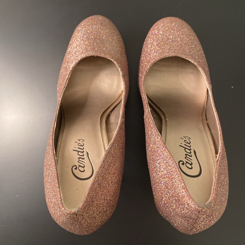 Multi Color Glitter Heels - Picture 5 of 5
